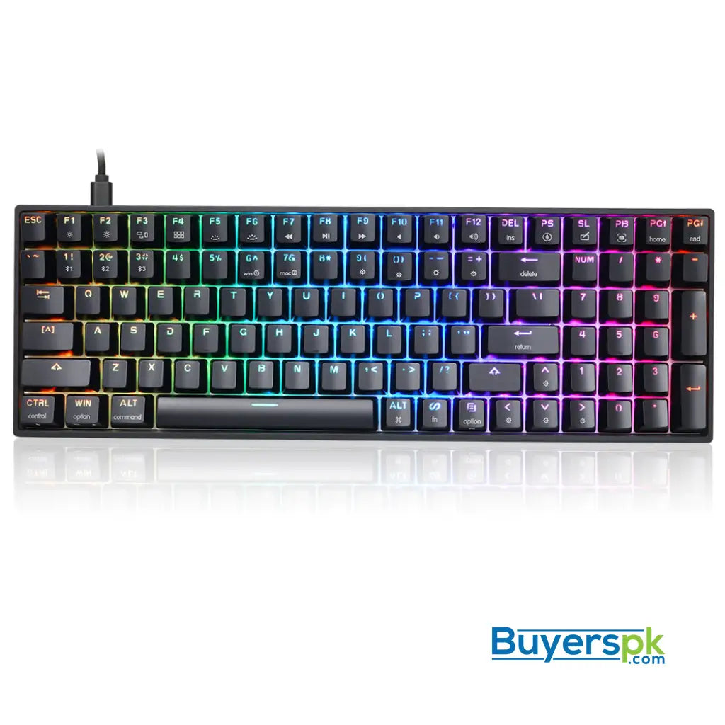 Sk96s Black (abs Keycaps) Switches: Red - gaming keyboard Price in Pakistan Sk96s Black (abs Keycaps) Switches: Red - gaming keyboard Price in Pakistan